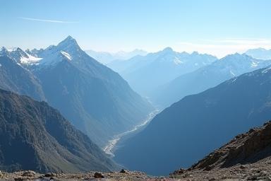 Scenic mountain vista location