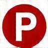 Parking lot sign or icon